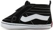IN SK8-HI CRIB BLACK/TRUE WHITE