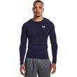 UA HG Armour Comp LS, Navy