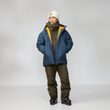 Bergtagen 130 Insulation Jkt M Mountain Blue-Mustard Yellow