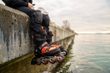 SK8 HERO BOA ALU, black orange