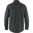Övik Flannel Shirt M Dark Grey
