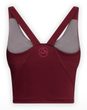 Cosmosis Bra Tank W Redwood/Azalea