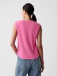 878221-05 Lněný tílkový top Růžová