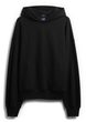 821270-01 Oversize mikina Heavyweight Unisex Černá
