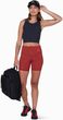 Massone Short Tights Women dark mammut red