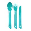 Ellipse 4-Piece Set; teal