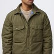 Övik Down Shirt Jacket M Wood Brown