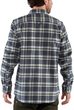 Övik Heavy Flannel Shirt M Light Fossil-Deep Red