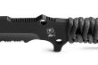 MARAUDEUR PARACORD 550 ® BLACK / SERRATED BLADE + KYDEX SHEATH SERRATED
