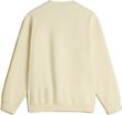 BLOCKED BOX LOOSE CREW FLEECE Lemon Icing