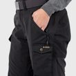 Nikka Trousers Curved W Black