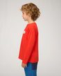 Core Longsleeve Kids Logo mammut red