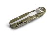 BIVOUAC ARMY GREEN HANDLE - TEXTILE POUCH - FORK and SPOON