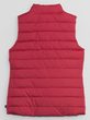 724499-03 Dětská prošívaná vesta, Červená