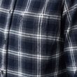 Övik Flannel Shirt W Misty Green-Eggshell