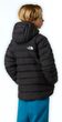 B REVERSIBLE PERRITO HOODED JACKET, TNF BLACK/SMOKED PEARL