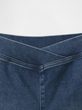 740947-00 Dětské džínové biker shorts Tmavě modrá