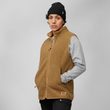 Vardag Pile Fleece Vest W Buckwheat Brown