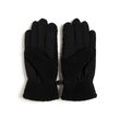 Circle Bones Gloves Black