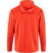 Abisko Grid Fleece Hoodie M Flame Orange
