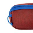 SQUARE ZIP POUCH S tango red
