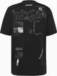 Base T-Shirt Men Multi-Pitch black