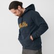 Fjällräven Logo Hoodie M Dark Violet