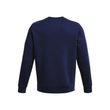 Essential Fleece Crew, Midnight Navy / White