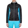 Aequilibrium Insulation Hoody W, Black/Malibu Blue