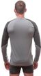 MERINO IMPRESS pánské triko dl.rukáv šedá/maori