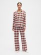 800114-05 Pyžamová flanelová košile Vícebarevná