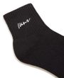 Classic Script Half Crew KIDS Black