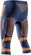 X-BIONIC® ENERGY ACCUMULATOR LIGHT PANTS 3/4 MEN MARINE/ORANGE