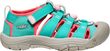 NEWPORT H2 YOUTH, bright aqua/pink-a-boo