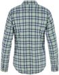 Övik Flannel Shirt W Misty Green-Eggshell