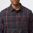 Fjällglim Regular Shirt M Dark Navy-Maroon