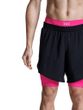 X-BIONIC® EFFEKTOR 2IN1 SHORTS MEN X BLACK/NEO PINK