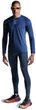 XCEED RUN SHIRT LS MEN Marine/Slate Blue
