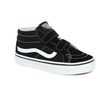 YOUTH SK8-MID REISSUE V SHOES (8-14 roků), Black-True White