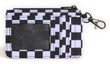 Off The Wall Zip Wallet CHECKERBOARD Black/White