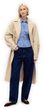852421-01 Popelínová košile Fitted Shirt Modrá