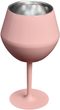 Lifted Spirits 2-in-1 Cocktail Glass 420 ml Peach Rose Gloss