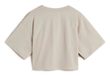 Afterburn Relaxed Crop SS Taupe Mist