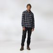 Övik Heavy Flannel Shirt M Light Fossil-Deep Red