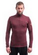 MERINO EXTREME UP pánská mikina dl.rukáv zip port red
