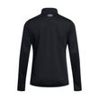 Tech 1/2 Zip Solid, Black / White