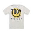 YOUTH SKYLINE RIDE TEE HAPPY PUMICE
