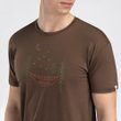 LightWool 140 Tee Forest M's Dark Earth