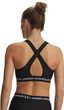 Crossback Mid Bra-BLK