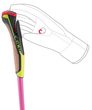 HRC max, neonpink-neonyellow-carbon structure